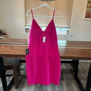 NWT Express hot pink dress size 6